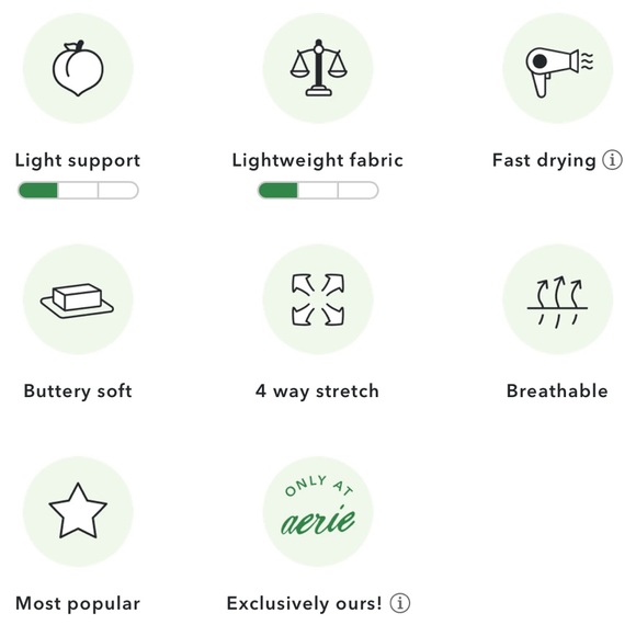 NWT(packaged) aerie OFFLINE Real
me crossover bike shorts 7” inseam - Picture 4 of 4